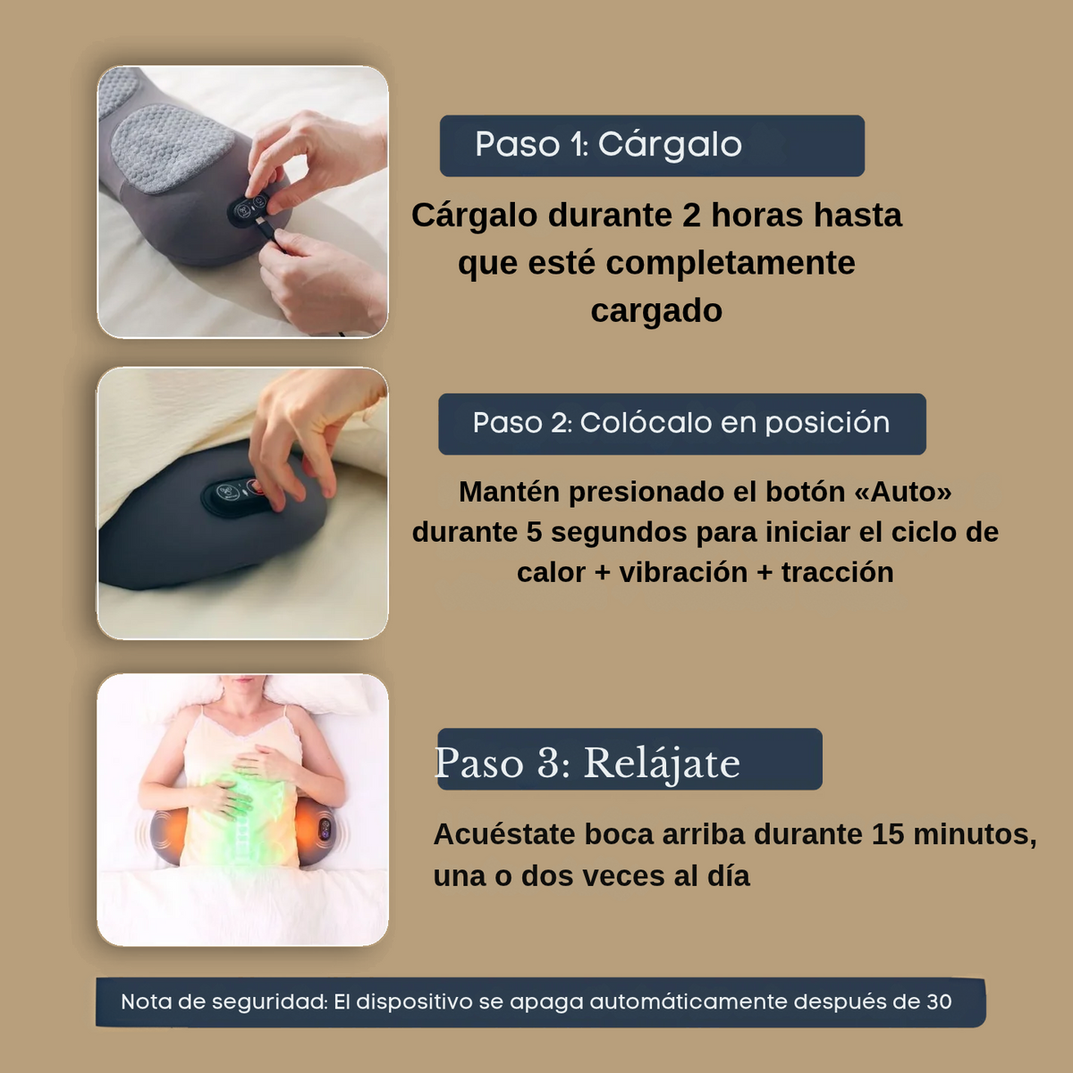 Cojín lumbar Zenvia™ Thera